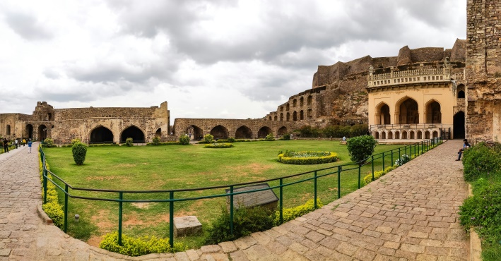 Golkonda Forte in Hyderabad